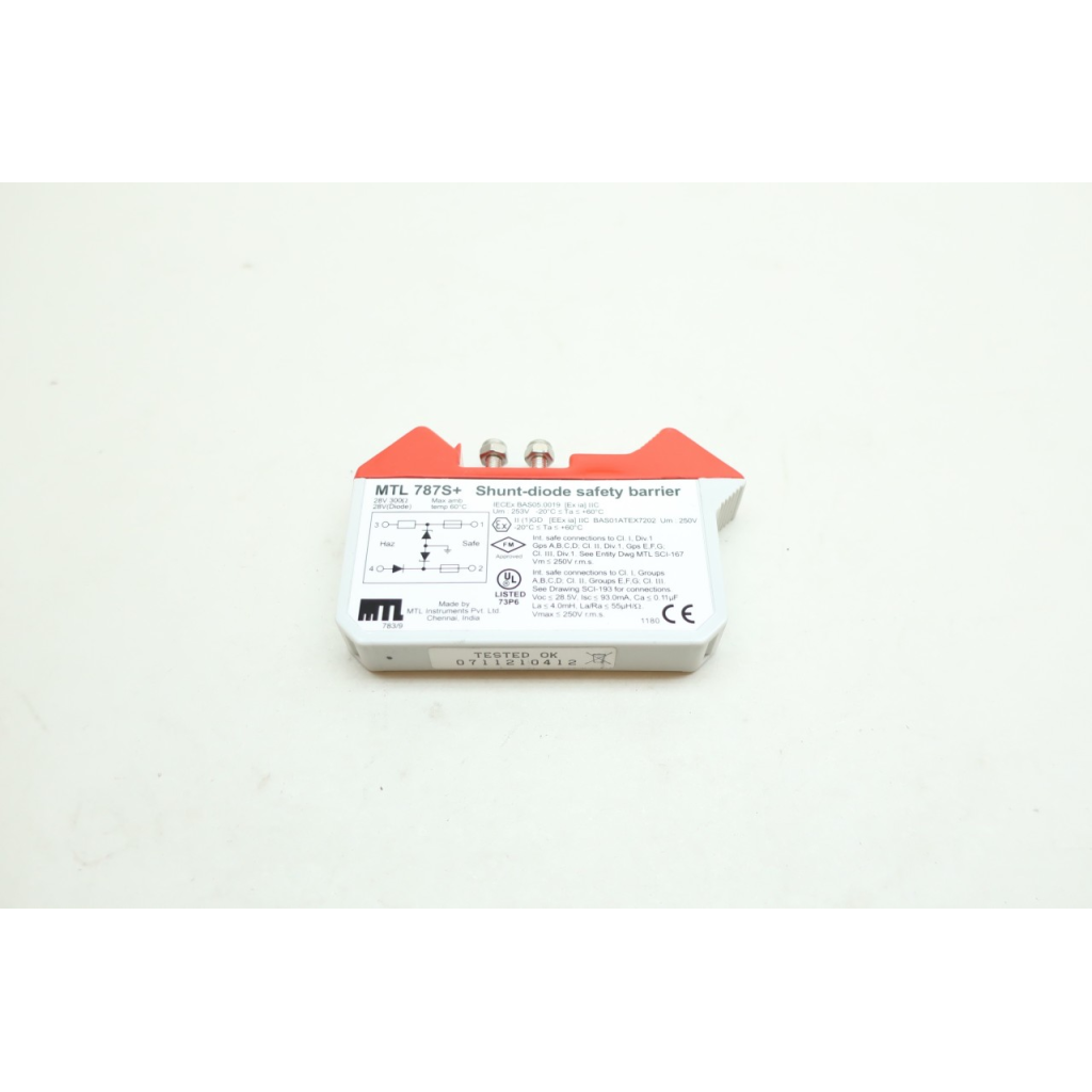 Mtl 787S+ Shunt-diode Safety Barrier