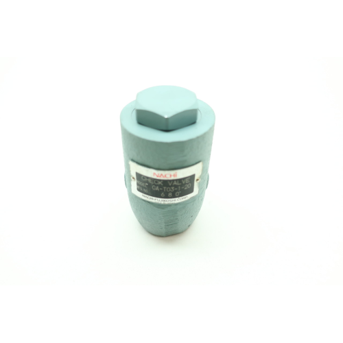 Nachi CA-T03-1-20 Hydraulic Check Valve 3/8in Npt Nachi CA-T03-1-20 Hydraulic Check Valve 3/8in Npt
