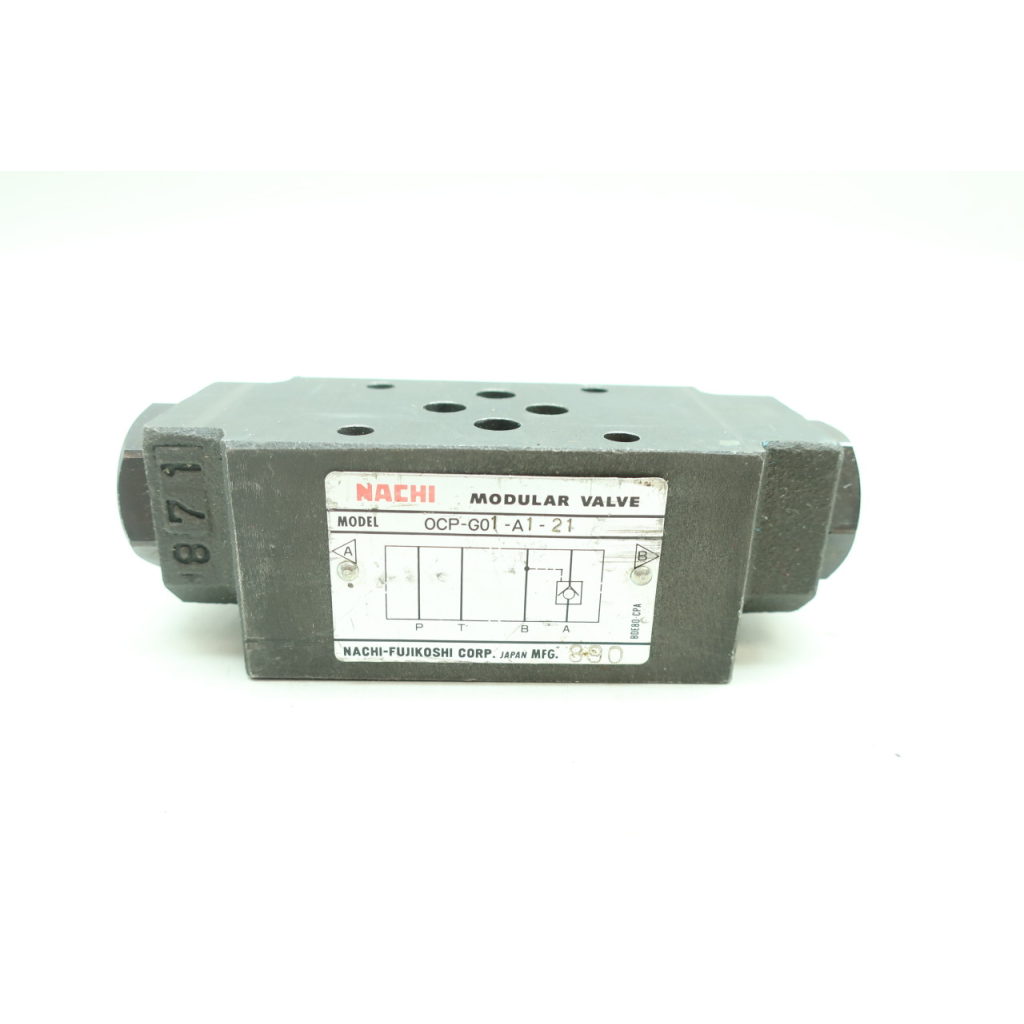 Nachi OCP-G01-A1-21 Hydraulic Valve Manifold