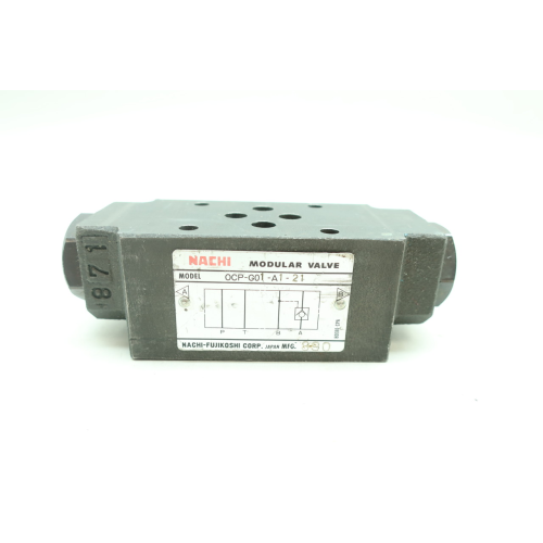 Nachi OCP-G01-A1-21 Hydraulic Valve Manifold Nachi OCP-G01-A1-21 Hydraulic Valve Manifold
