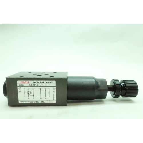 Nachi OG-G01-A1-K-21 Modular Pressure Reducing Valve