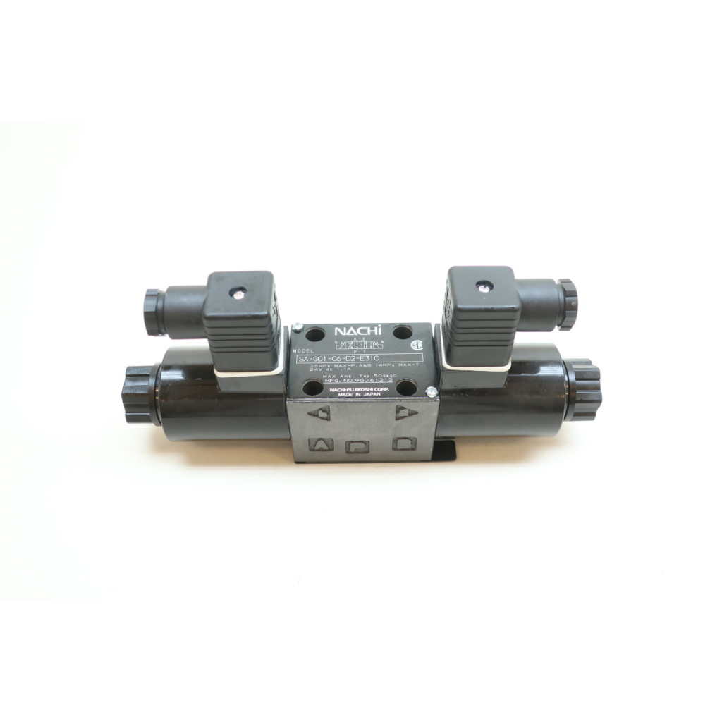 Nachi SA-G01-C6-D2-E31C Hydraulic Solenoid Valve 25mpa 24v-dc