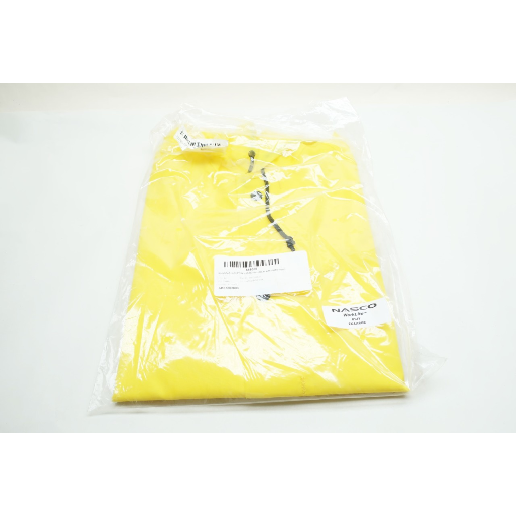 Nasco 81JY Worklite Waist Length Rain Jacket Xxl