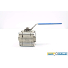 Navco S30 Cam 1-1/2 In Npt Stainless Threaded Ball Valve