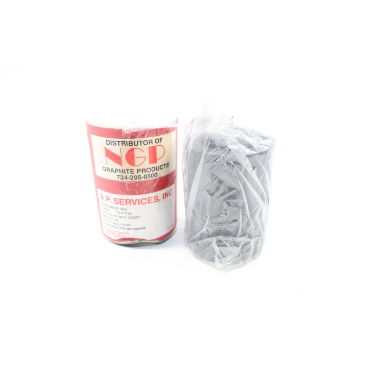 Ngp 4801684000 Carbon Bushing 2in X 3in X 4in