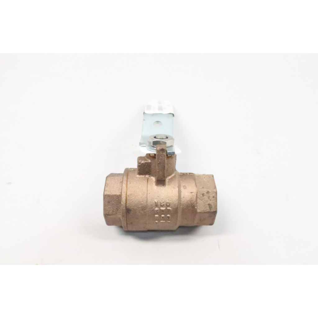 Nibco 585-70-66 Manual Brass Ball Valve 1-1/4in Npt 150