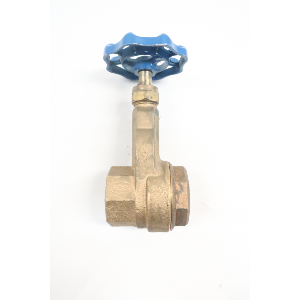 Nibco Manual 150 Bronze Threaded 1in Npt Wedge Gate Valve