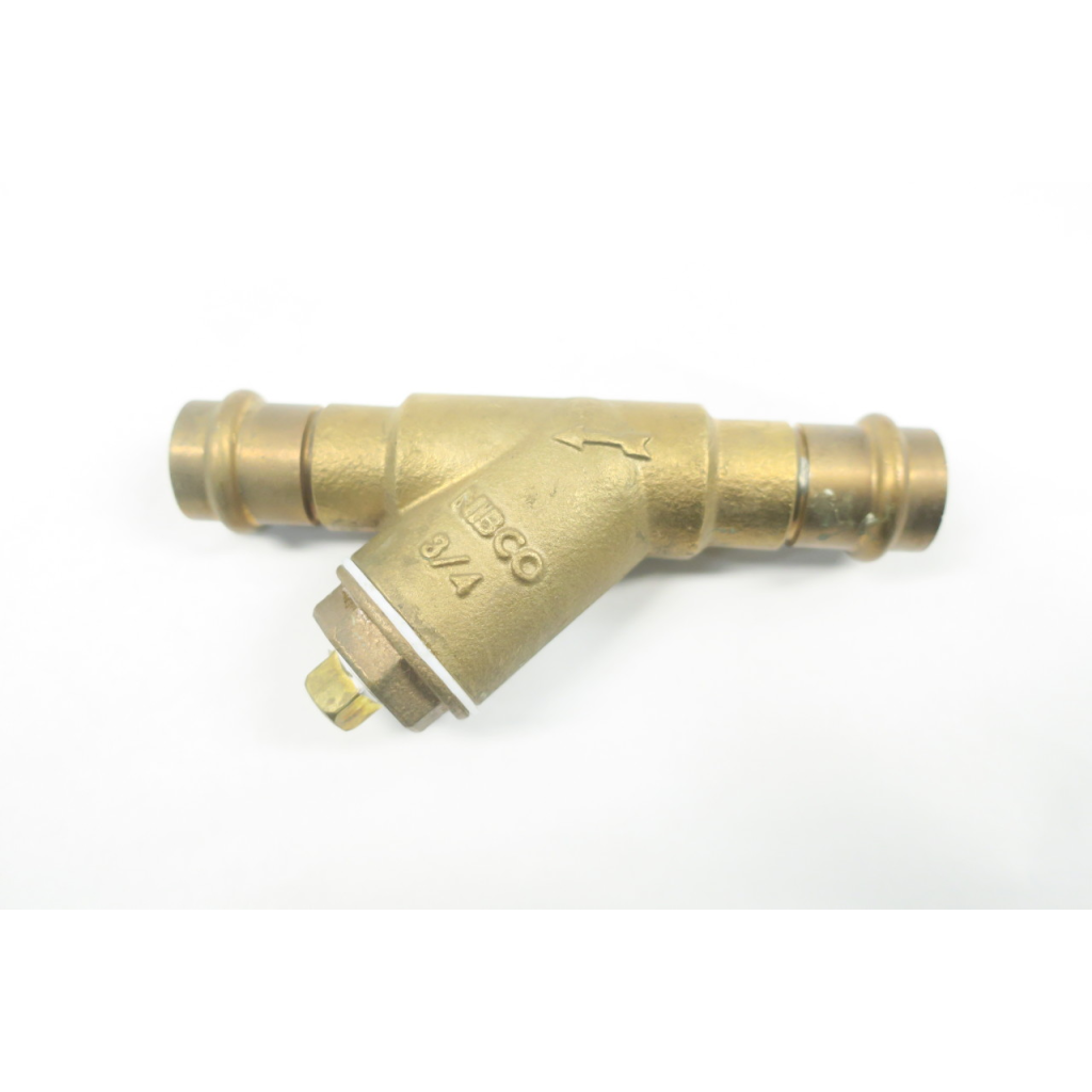 Nibco PF413Y Pressystem 125 Bronze 3/4in Swing Gate Check Valve