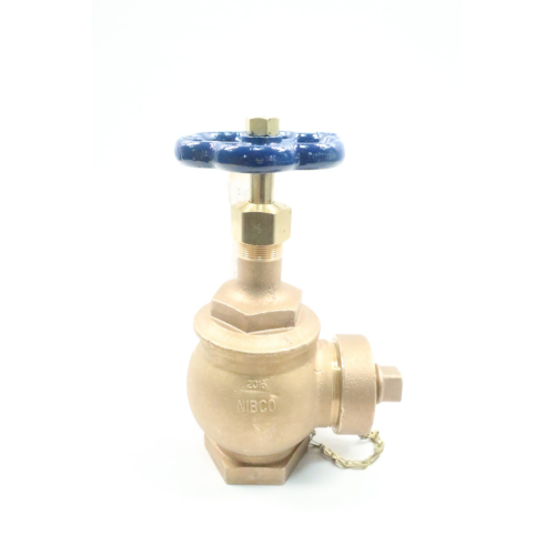 Nibco 47S7 Manual Bronze Fire Hose Valve 2-1/2in Npt Nibco 47S7 Manual Bronze Fire Hose Valve 2-1/2in Npt