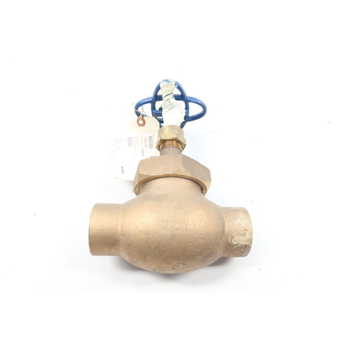 Nibco S-235-Y Manual Bronze Solder Globe Valve 2in Nibco S-235-Y Manual Bronze Solder Globe Valve 2in