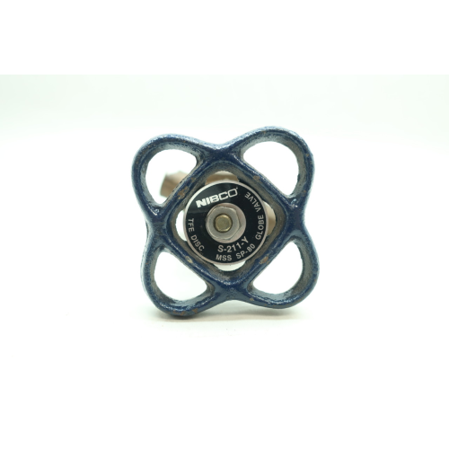 Nibco S-211-Y Manual Solder Bronze Globe Valve 3/8in 125