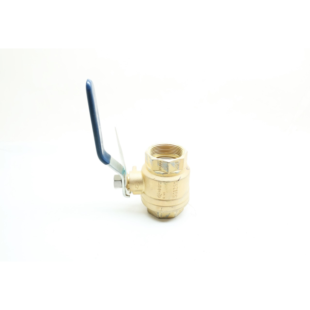 Nibco TFP600A Ball Valve Manual Brass Threaded 1-1/2in Npt