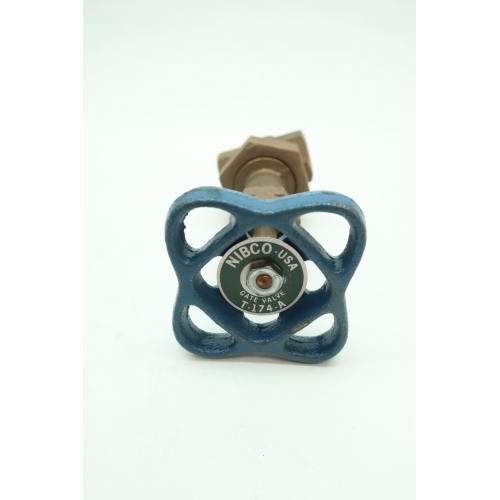 Nibco T-174-A Manual Bronze Wedge Gate Valve 1/4in Npt 300swp