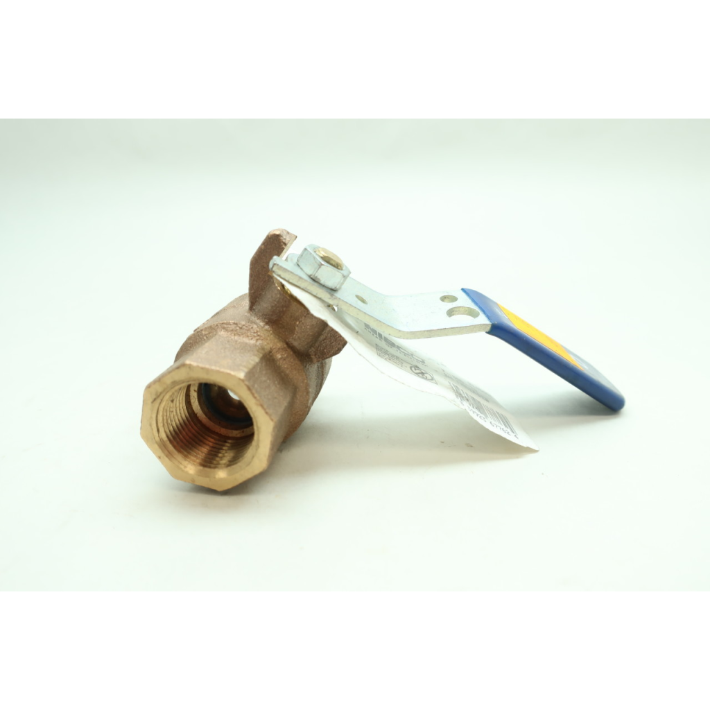 Nibco T-585-70 Manual Bronze Ball Valve 1/2in Npt 150