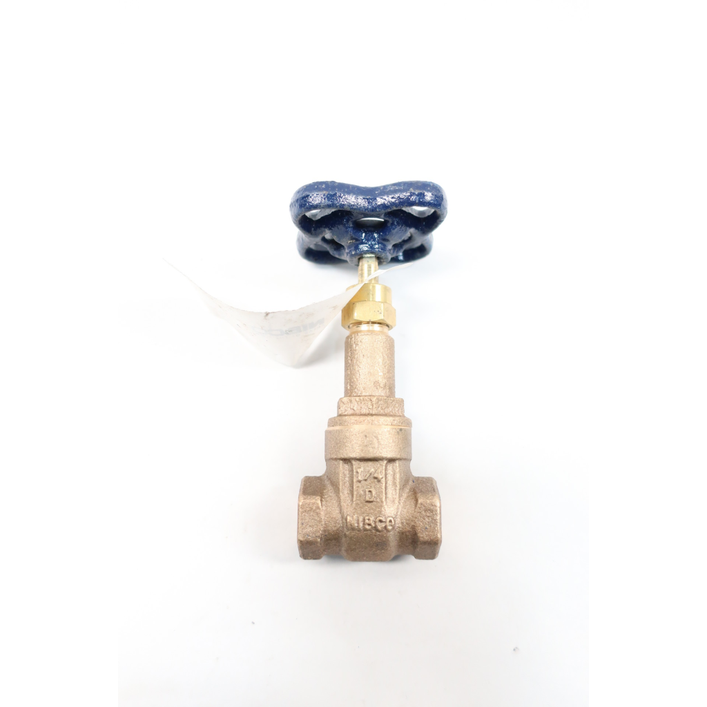 Nibco T-104-0 Manual Bronze Wedge Gate Valve 1-1/4in Npt