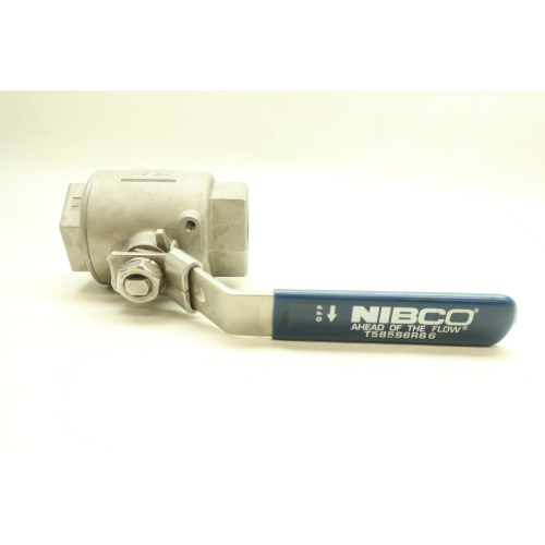 Nibco T585S6R66 Manual Stainless Ball Valve 1-1/2in Npt
