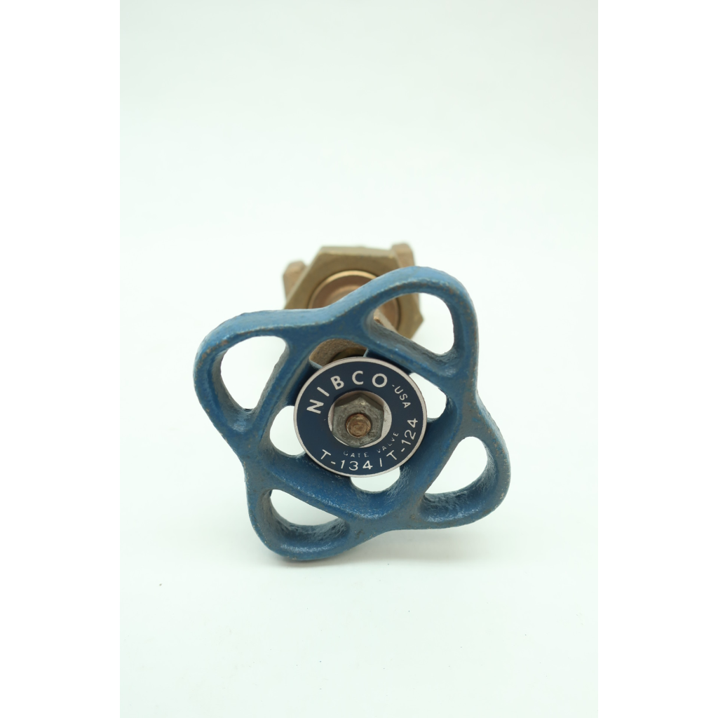 Nibco T-134/T-124 Manual Bronze Wedge Gate Valve 1/4in Npt 150swp