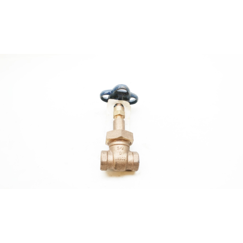 Nibco T-134 Wedge Gate Valve Manual Bronze Threaded 3/8in Npt