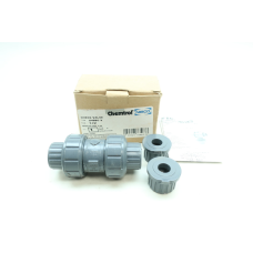 Nibco U45BC-V Chemtrol Pvc Ball Check Valve 1/2in Nibco U45BC-V Chemtrol Pvc Ball Check Valve 1/2in