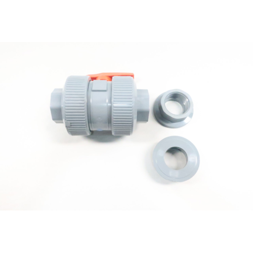 Nibco U51TB-V Chemtrol Tru-bloc Manual Ball Valve 2in