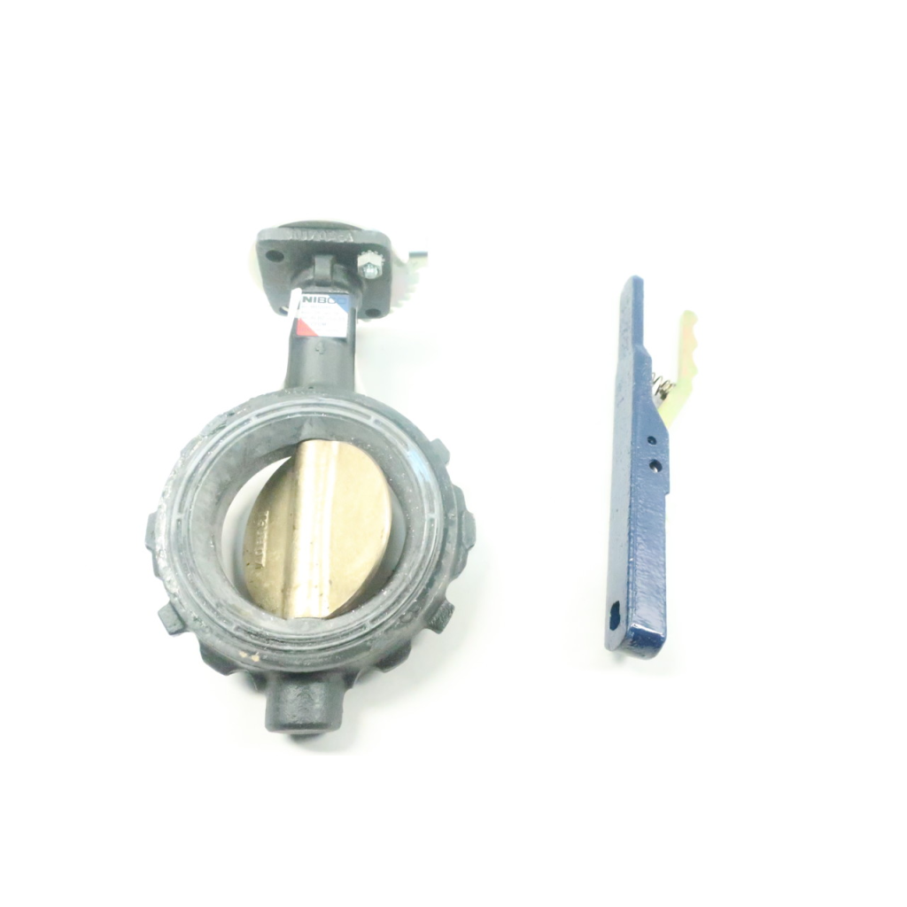 Nibco WD2000 Iron Wafer Butterfly Valve 4in