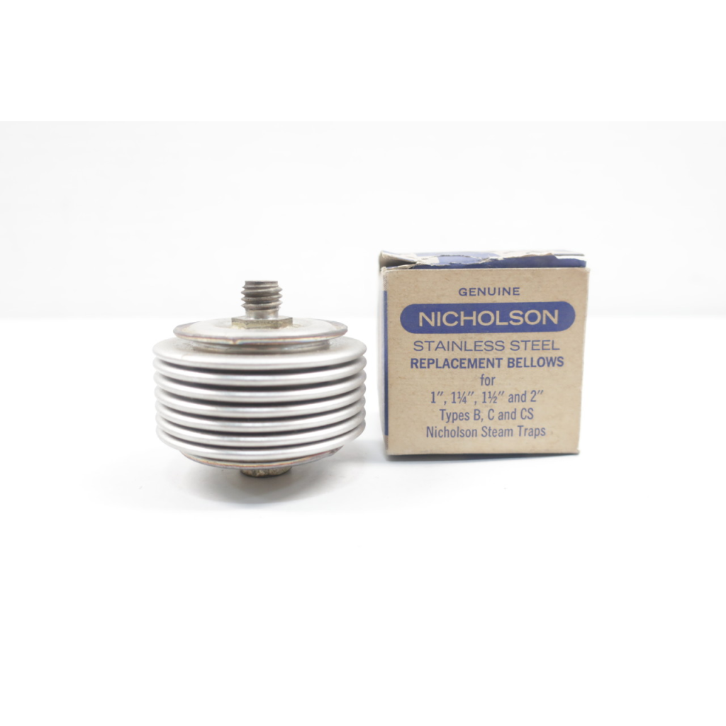 Nicholson Stainless Bellow 1in-2in Steam Trap