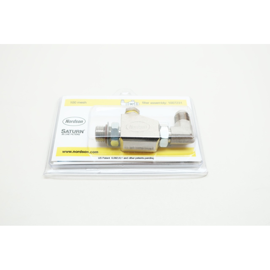 Nordson 1007231 Saturn Inline Filter 90 Degree