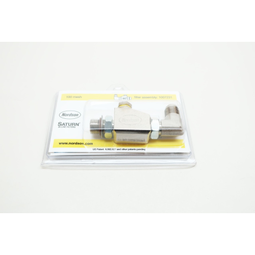 Nordson 1007231 Saturn Inline Filter 90 Degree