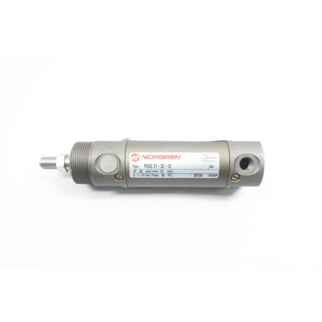 Norgren PSV0 21-32-15 Double Acting Pneumatic Cylinder 32mm 15mm 1-10bar