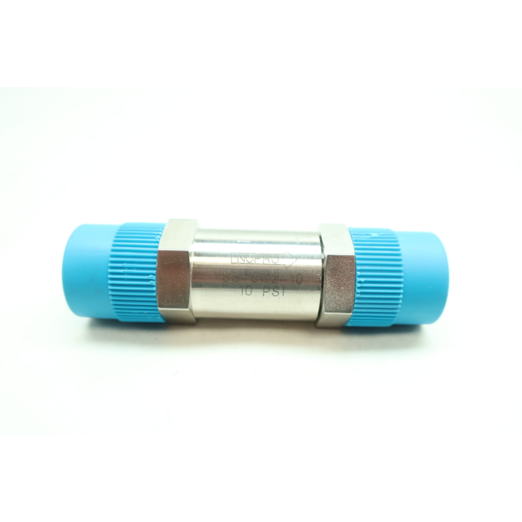 Nupro SS-8C2-10 Stainless Poppet Check Valve 1/2in Npt