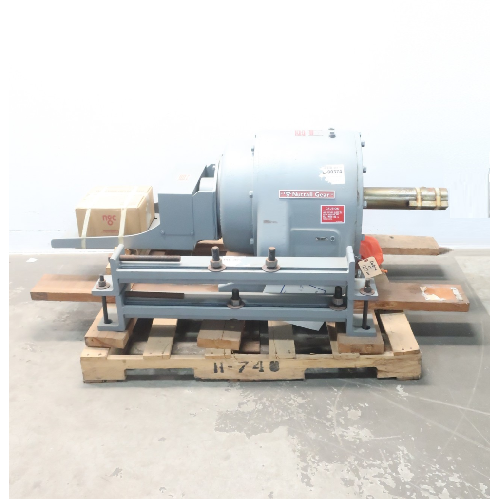 Nuttall Gear U256076Q Inline Gear Reducer 5/1.25hp 194.6:1