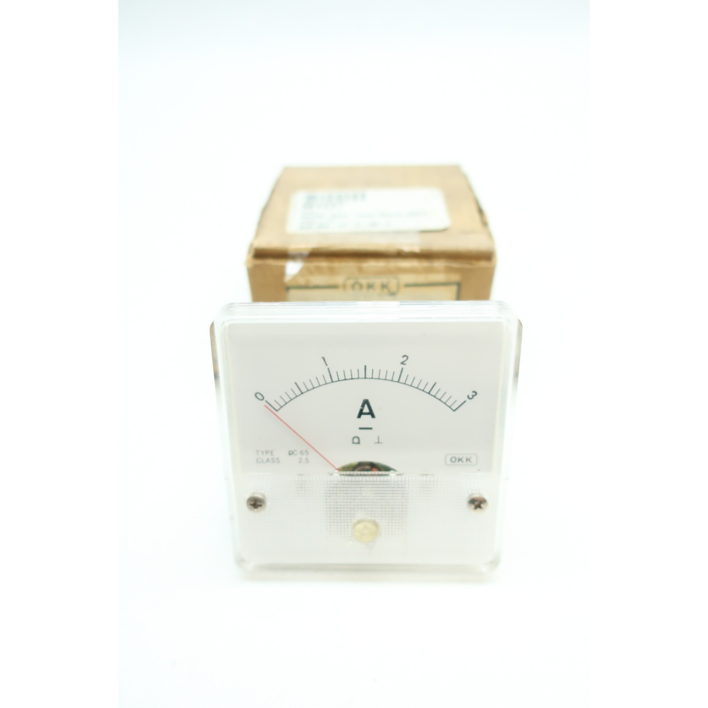 Okk DC-65 Ammeter 0-3a Amp