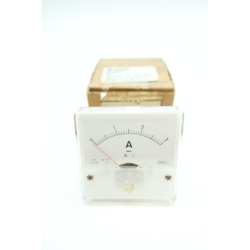 Okk DC-65 Ammeter 0-3a Amp
