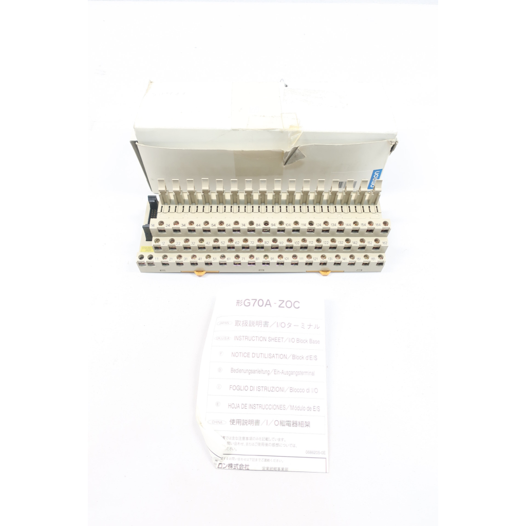 Omron G70A-ZOC16-4 16-point I/o Terminal Socket