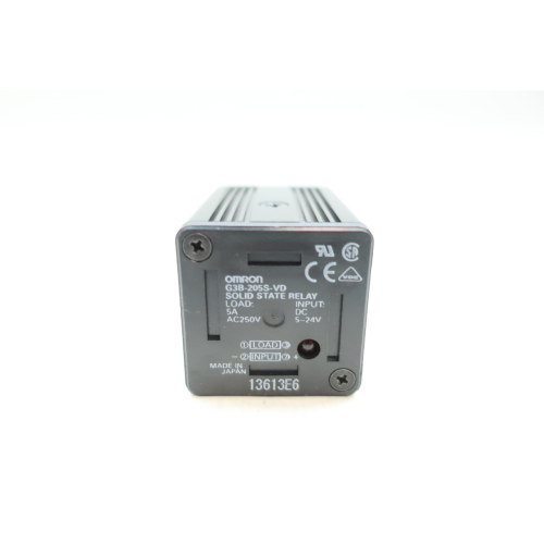 Omron G3B-205S-VD Solid State Relay 5-24v-dc 5a 250v-ac Omron G3B-205S-VD Solid State Relay 5-24v-dc 5a 250v-ac