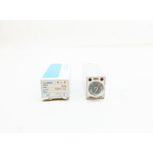 Omron H3Y-4-Z 0-30sec 125v-dc Timer Time Delay Relay Omron H3Y-4-Z 0-30sec 125v-dc Timer Time Delay Relay