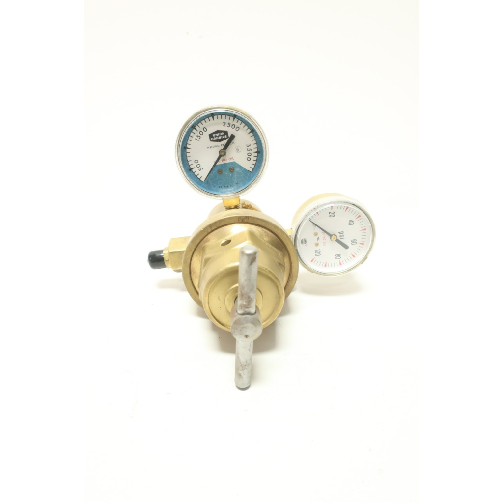 Oxweld R21100 Gas Regulator 0-100psi 0-4000psi