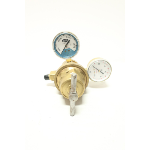 Oxweld R21100 Gas Regulator 0-100psi 0-4000psi