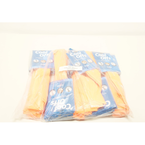 Pack Of 50 Allegro Industries 8405-55 Hi-vis Orange Cool Offs