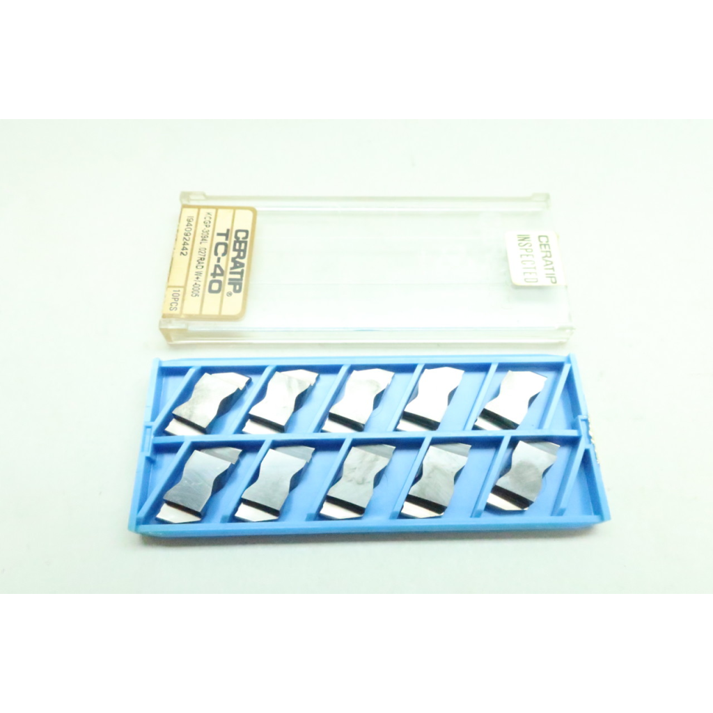 Pack Of 10 Ceratip TC-40 KCGP-3094L Carbide Insert