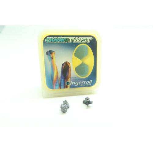 Pack Of 2 Ingersoll YAB0960R01 Qwiktwist In2005 Carbide Insert