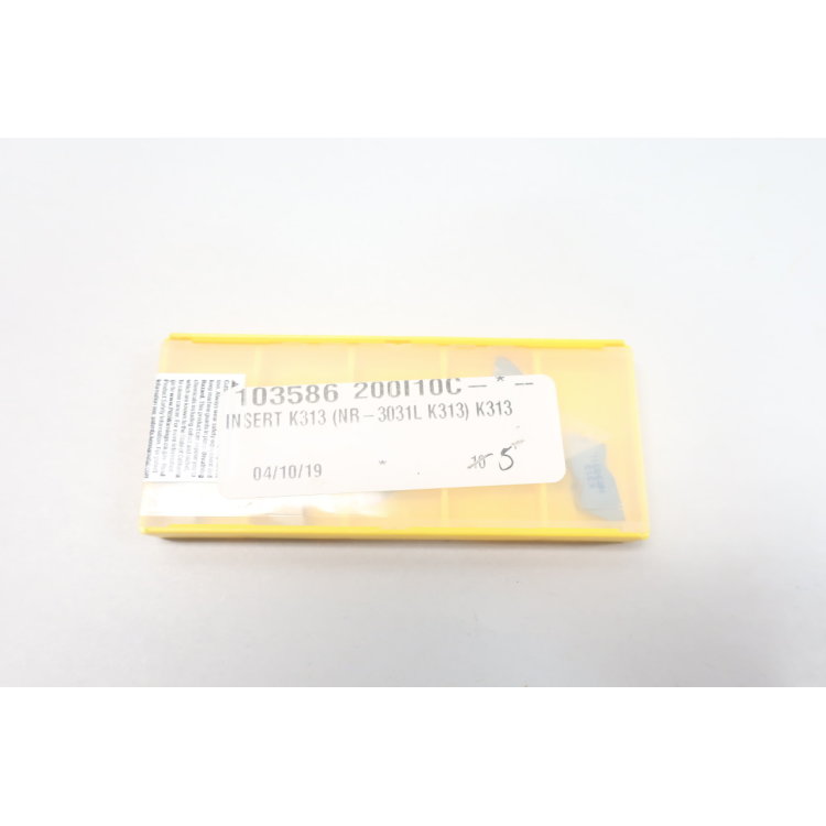Pack Of 5 Kennametal NR3047L K313 Carbide Insert