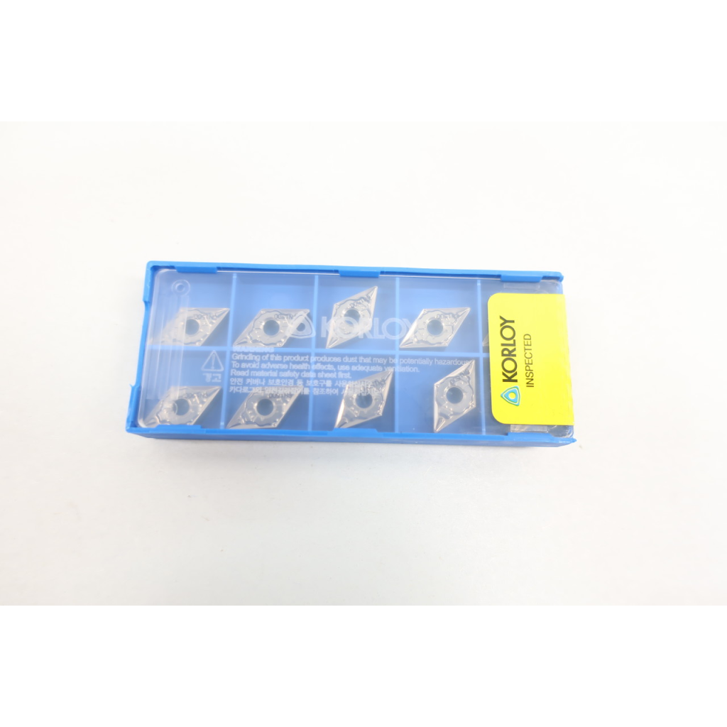 Pack Of 10 Korloy DNMG110404-VQ CN1500 Carbide Insert