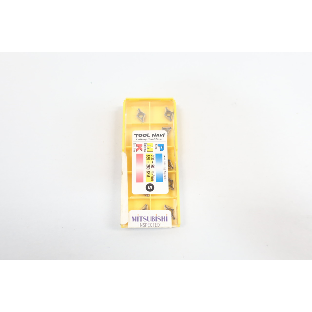 Pack Of 10 Mitsubishi DCMT070208-MV DCMT21.52MV US7020 Carbide Insert