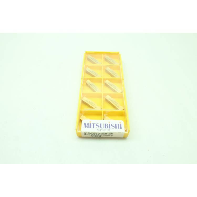 Pack Of 10 Mitsubishi GY2M0600J040N-GM MY5015 Carbide Insert