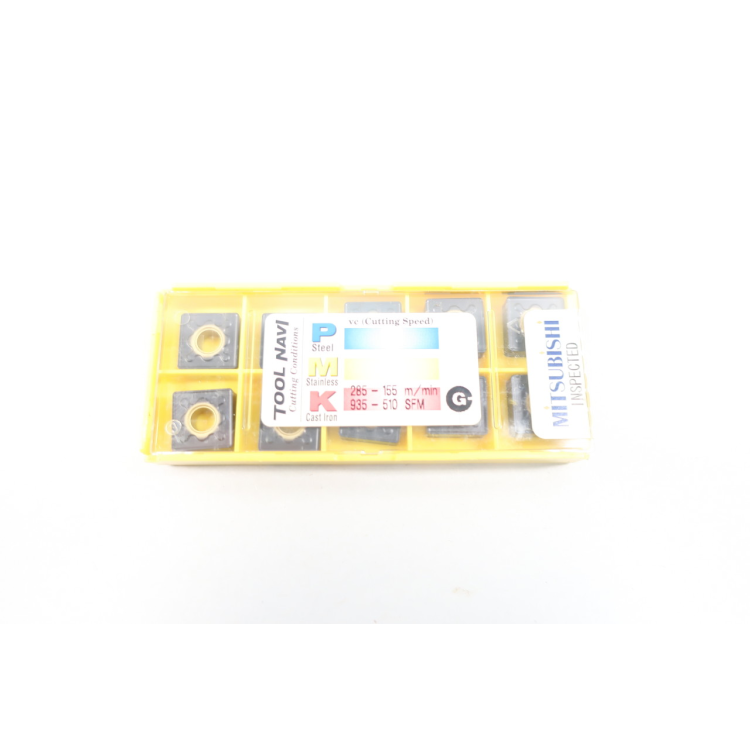 Pack Of 10 Mitsubishi SNMG120408-GH UC5115 Carbide Insert