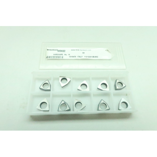Pack Of 10 Oem Hardware IWSN322 K9 Carbide Insert