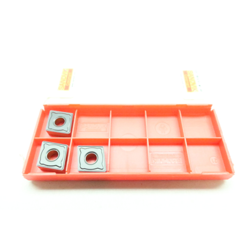 Pack Of 3 Sandvik CNMG 12 04 08-KR CNMG 432-KR 3215 Coromant Carbide Insert