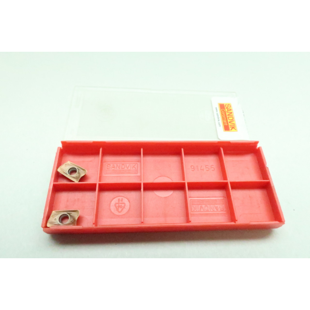 Pack Of 2 Sandvik R390-11 T3 08M-KM 1020 Coromant Carbide Insert