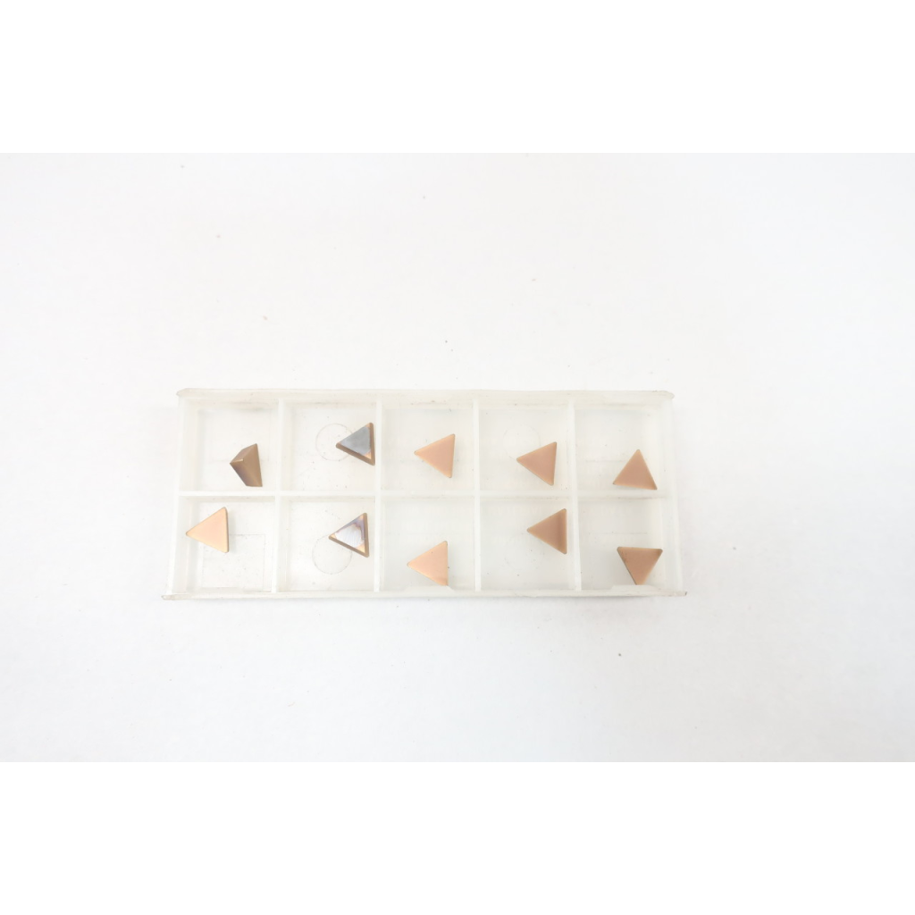 Pack Of 10 Tooling Technologies TPG-222 TT217 Carbide Insert